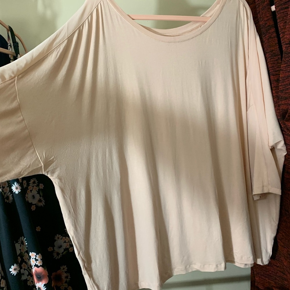 Baby pink lane Bryant top